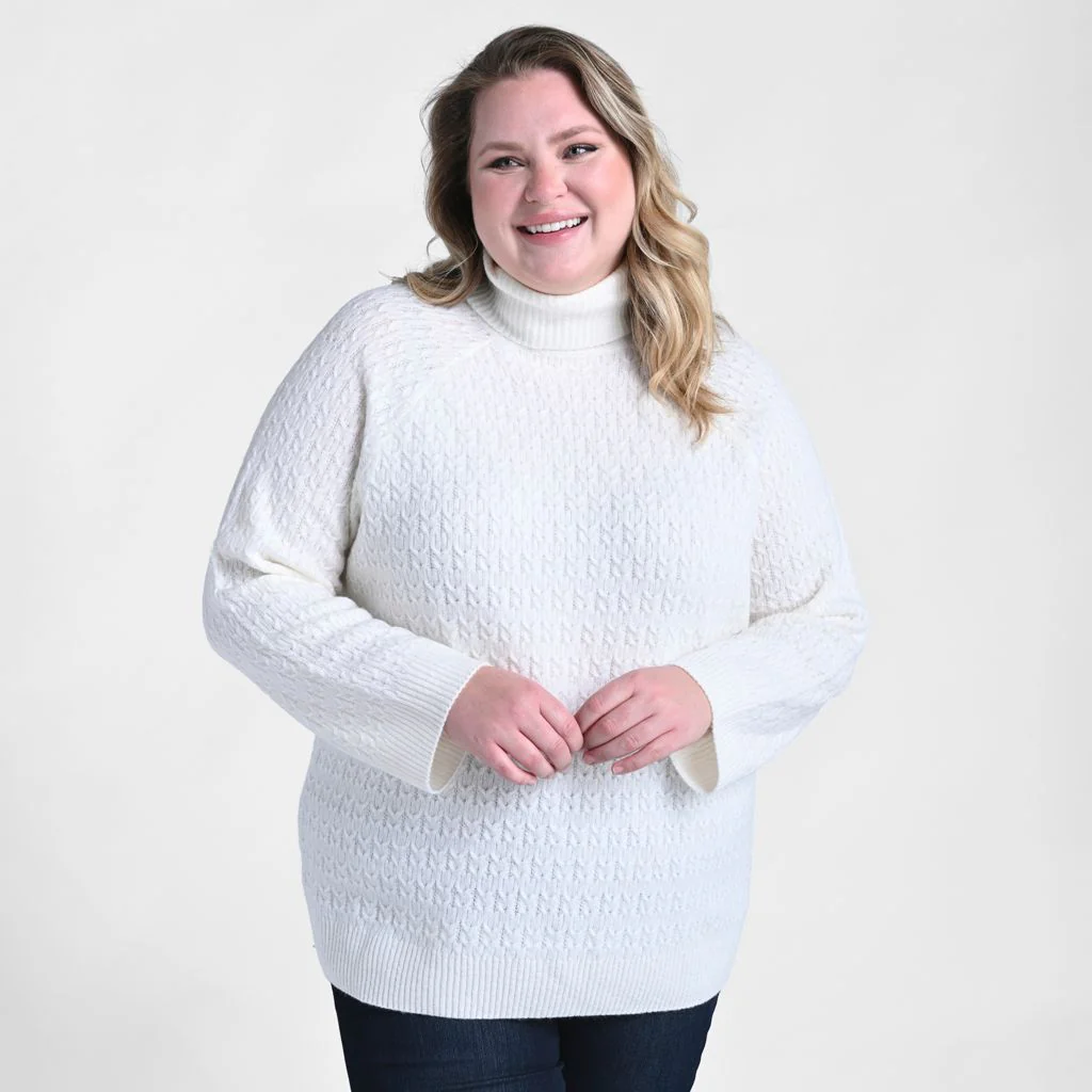 Cable Stitch Turtleneck Sweater - Image 6
