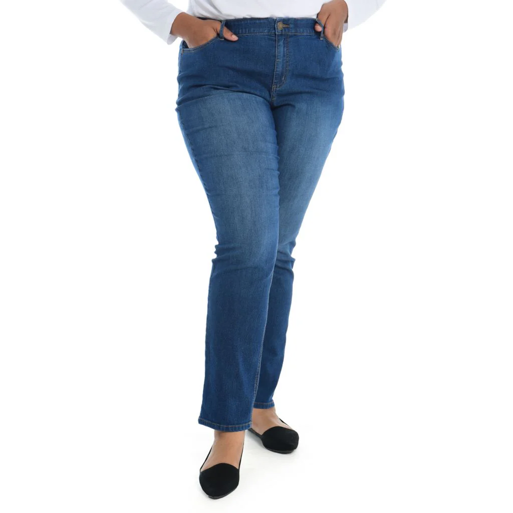 Everyday Relaxed Fit Straight Leg Jean - Medium Stonewash - Image 5