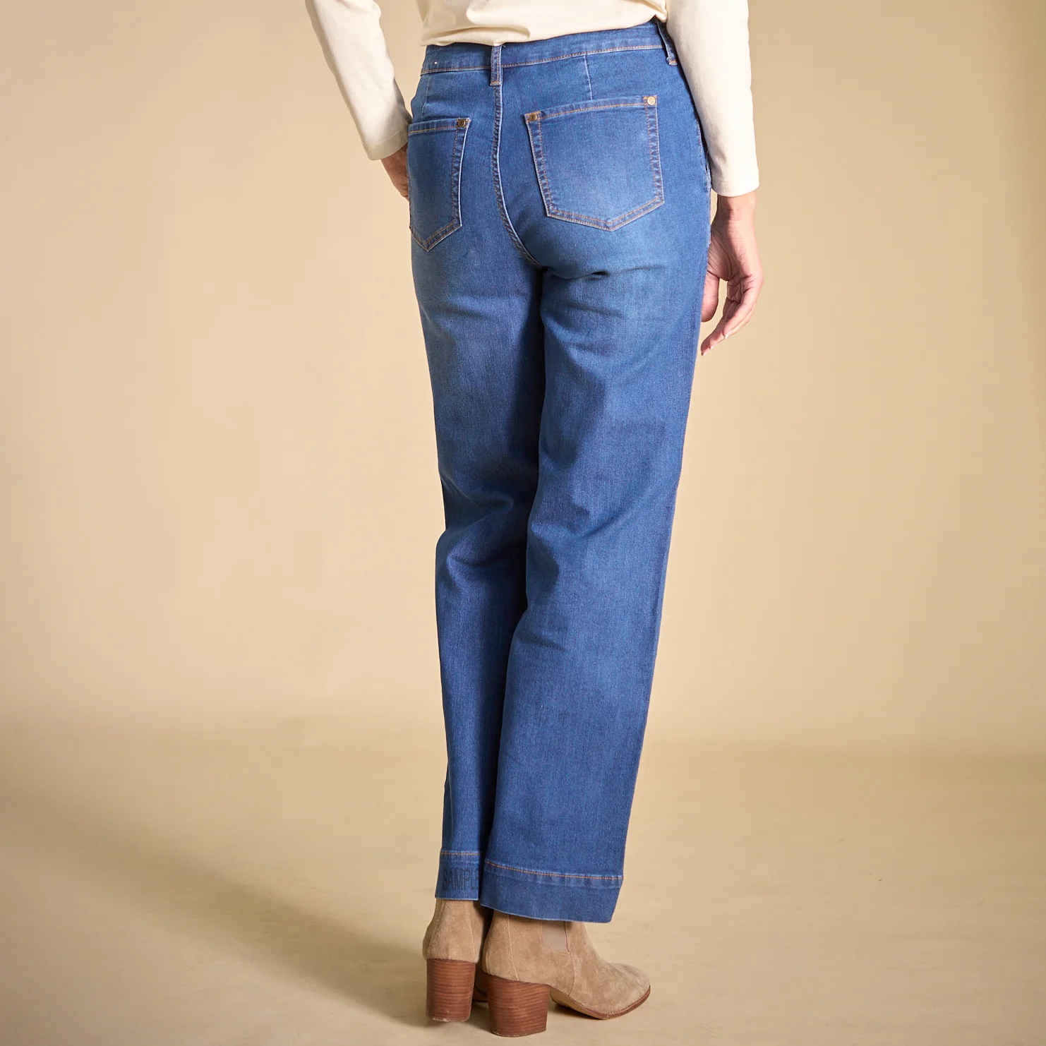 Relaxed Fit Straight Leg Denim - Image 2