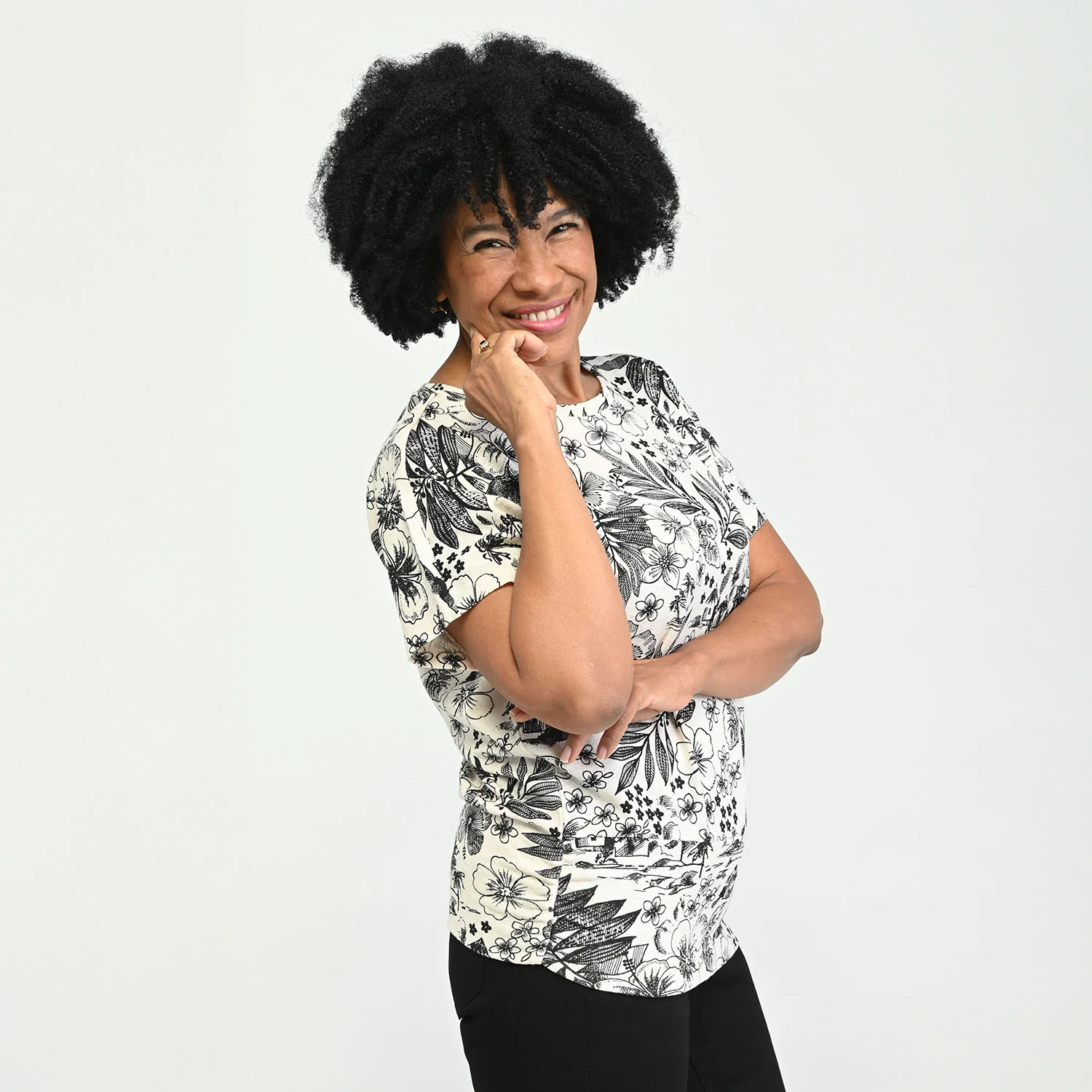 Ruched Banded Hem Top - Image 5