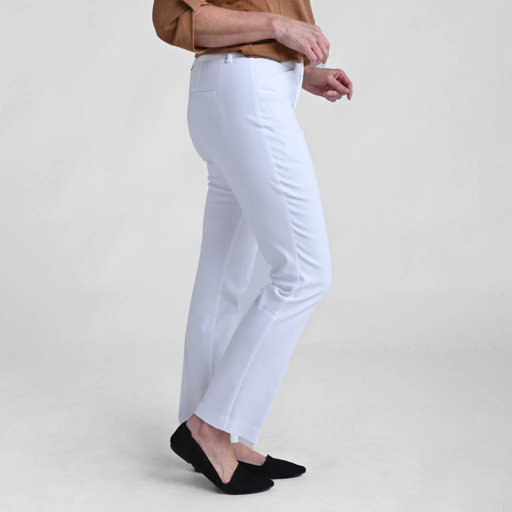 Shaped Fit Perfect Trouser Pant - Black - Image 3