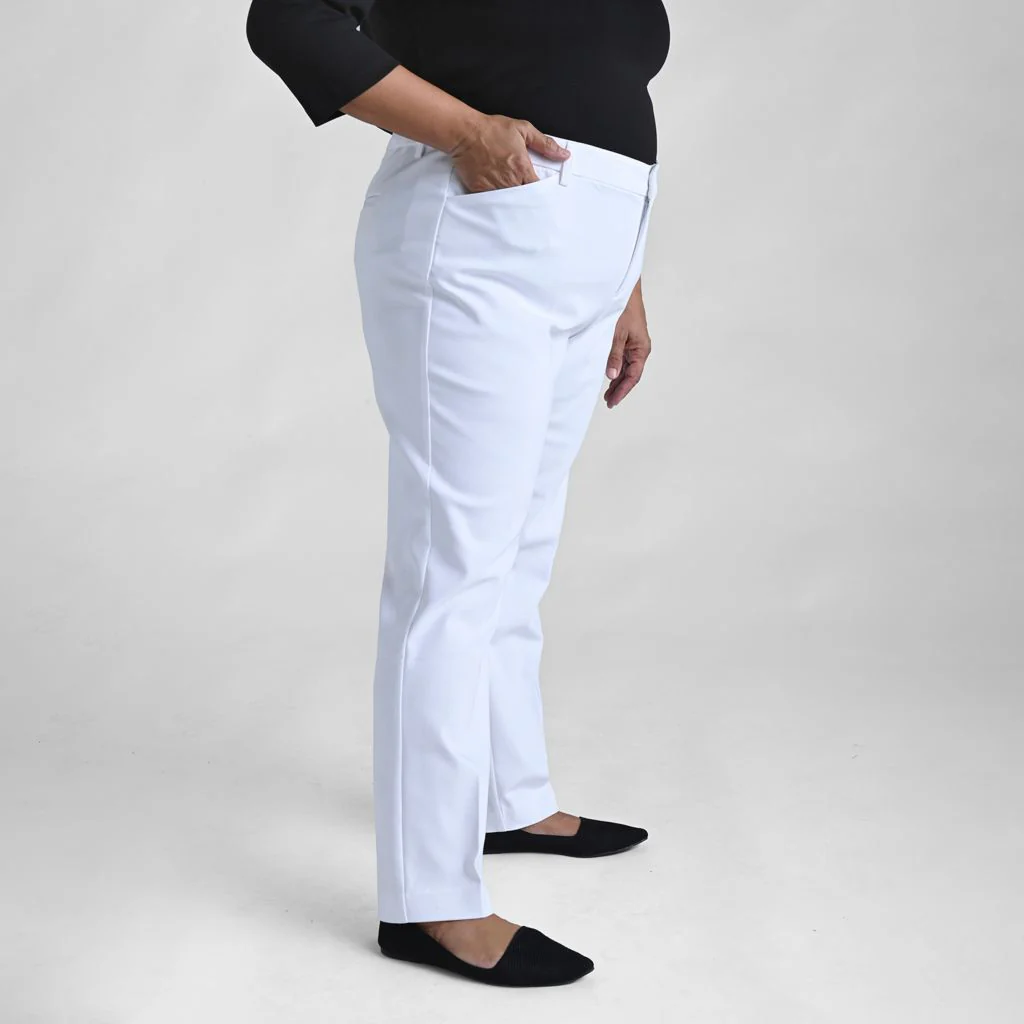 Shaped Fit Perfect Trouser Pant - Black - Image 6