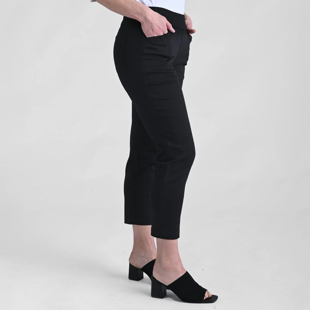 Signature Slimming Pull On Ankle Pant - Image 5