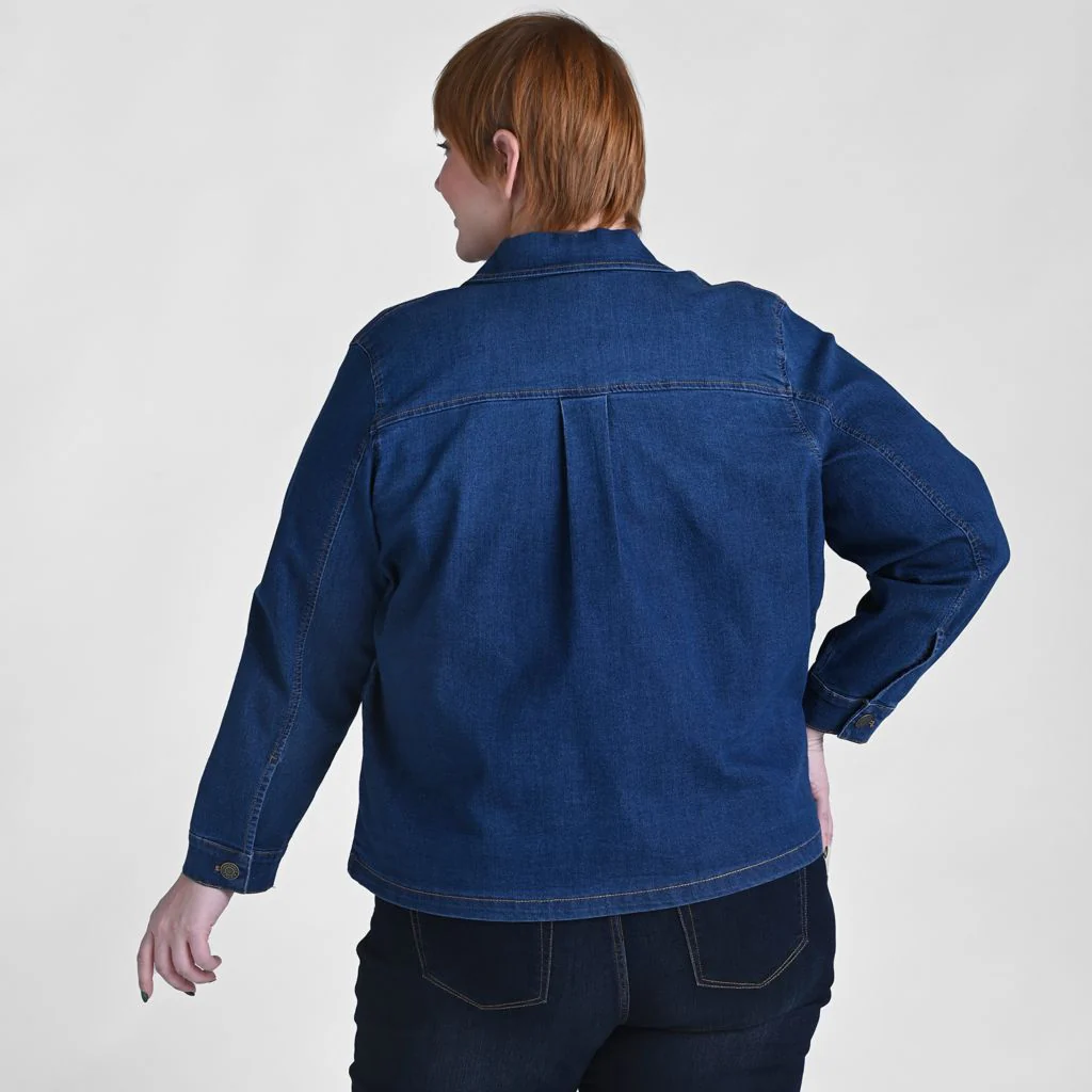 Stitch Detail Denim Jacket - Image 7