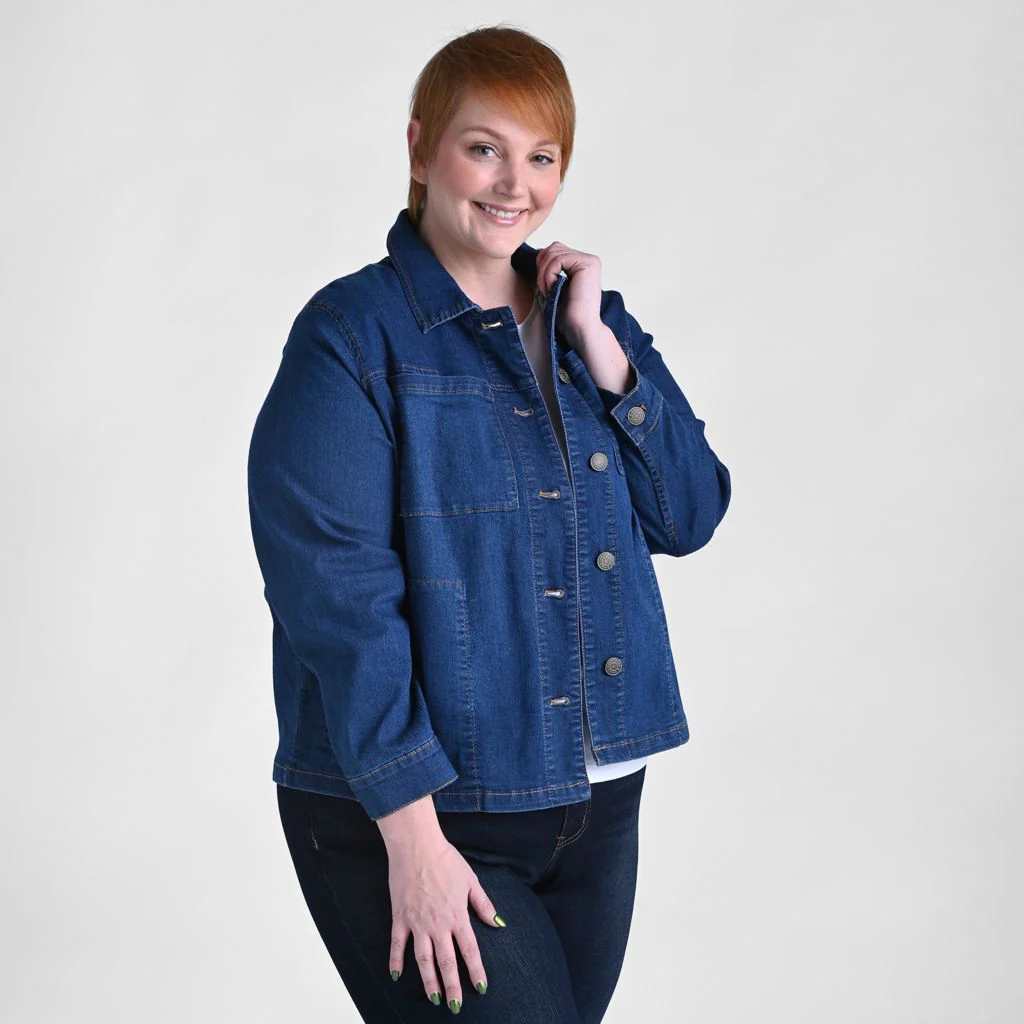 Stitch Detail Denim Jacket - Image 8